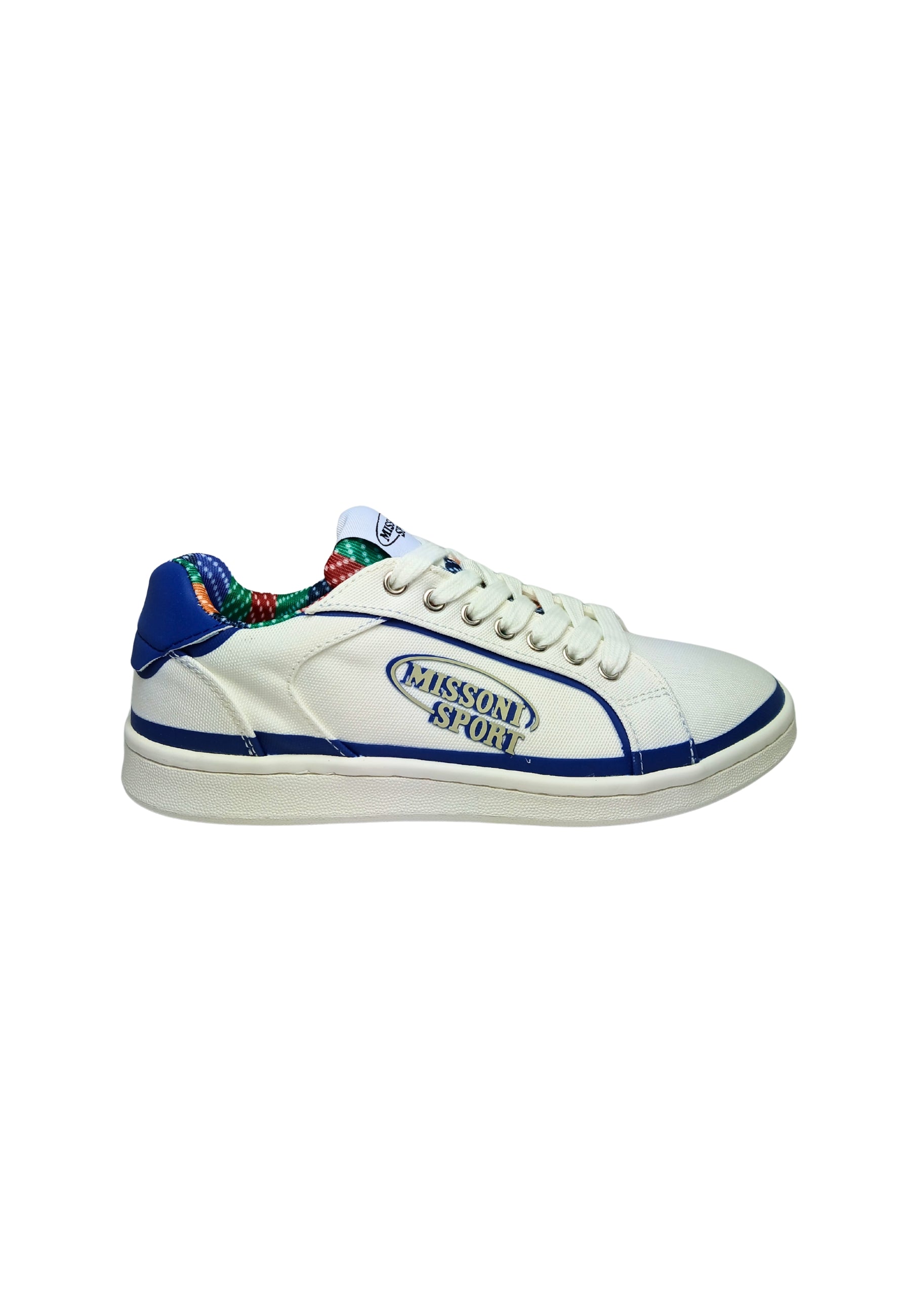 Scarpe Adulto unisex Missoni Sport Sneakers basse White+blue