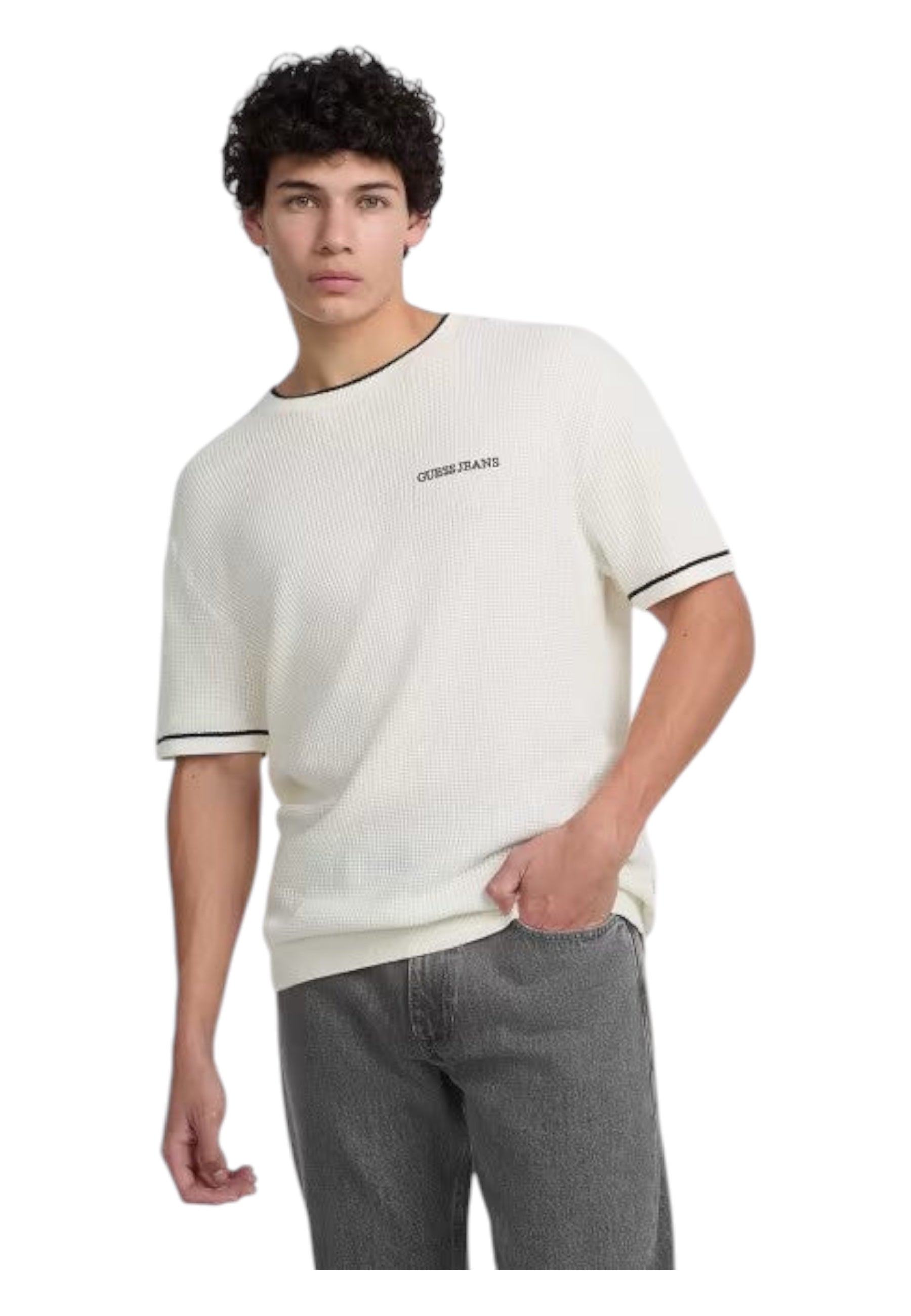 Maglione Uomo Guess Jeans manica corta