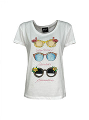 T-shirt Donna Very Simple 109CO_BIANCO