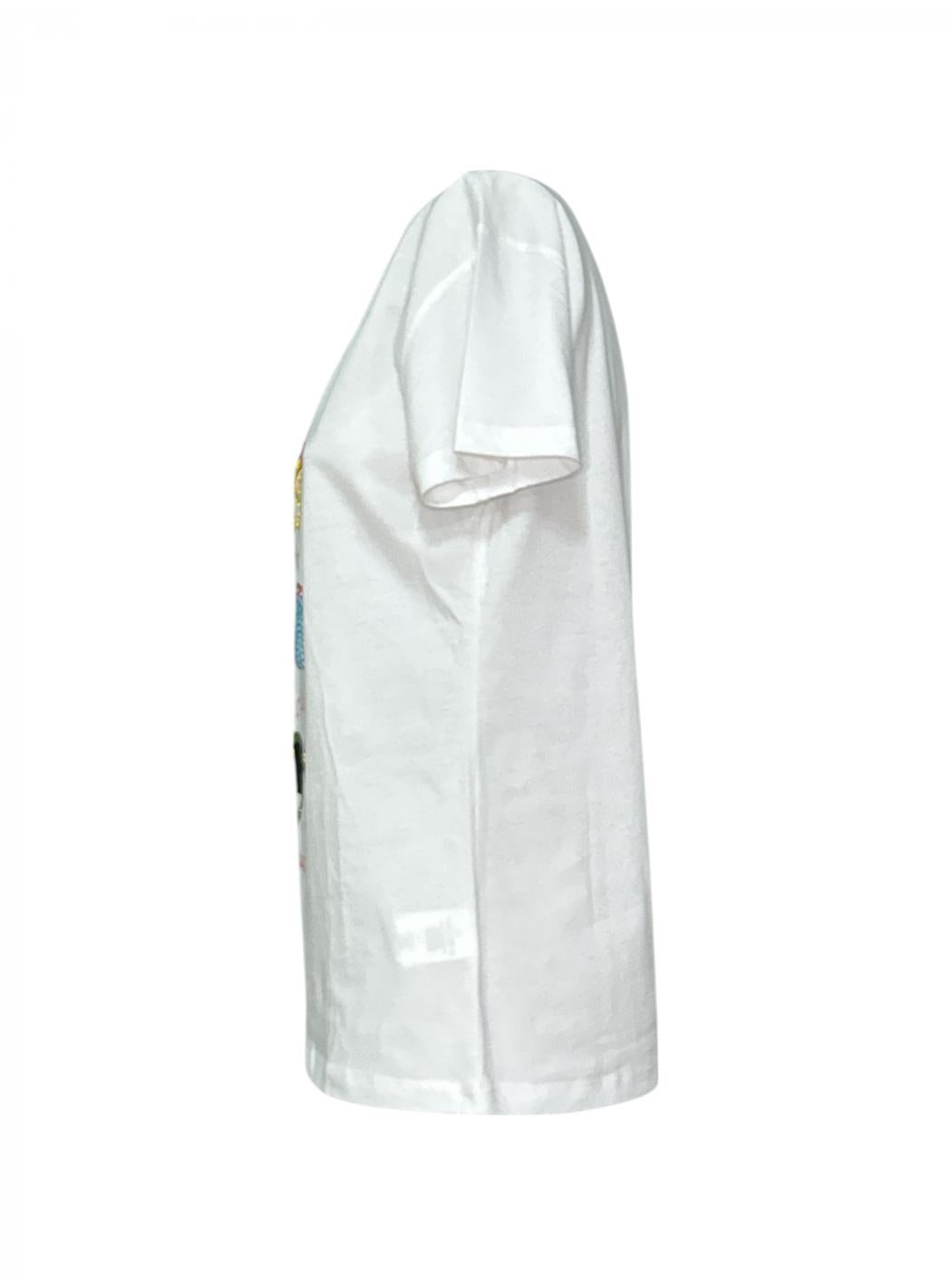 T-shirt Donna Very Simple 109CO_BIANCO