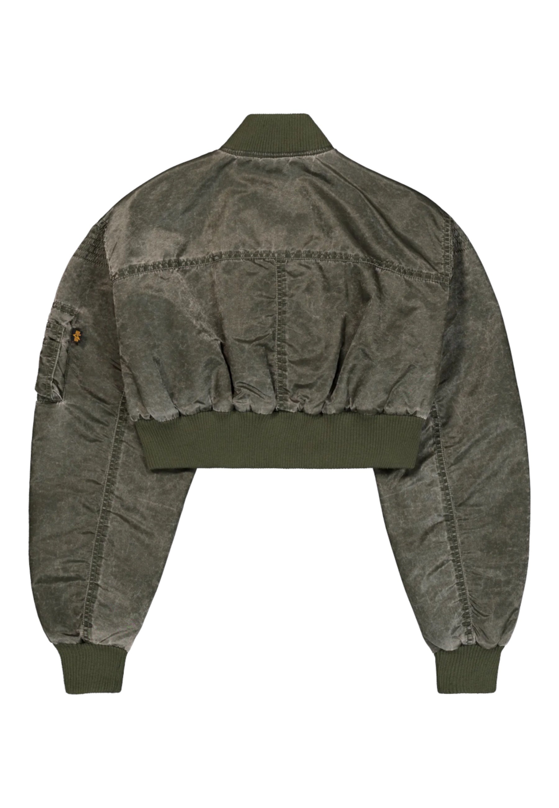Bomber Jacket Women Donna Alpha Industries MA-1 Vintage Cropped