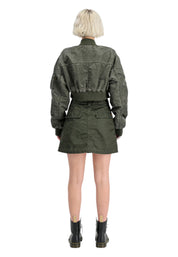 Bomber Jacket Women Donna Alpha Industries MA-1 Vintage Cropped