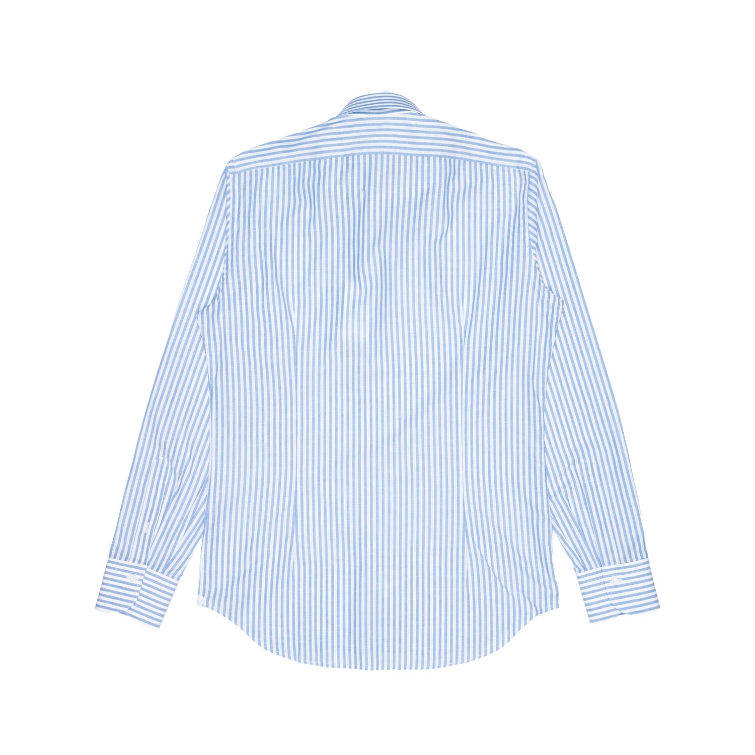 Camicia Uomo Grigio Camicia Riga Azzurra/Blu