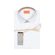 Camicia Uomo Grigio Jumper Unito Bianco