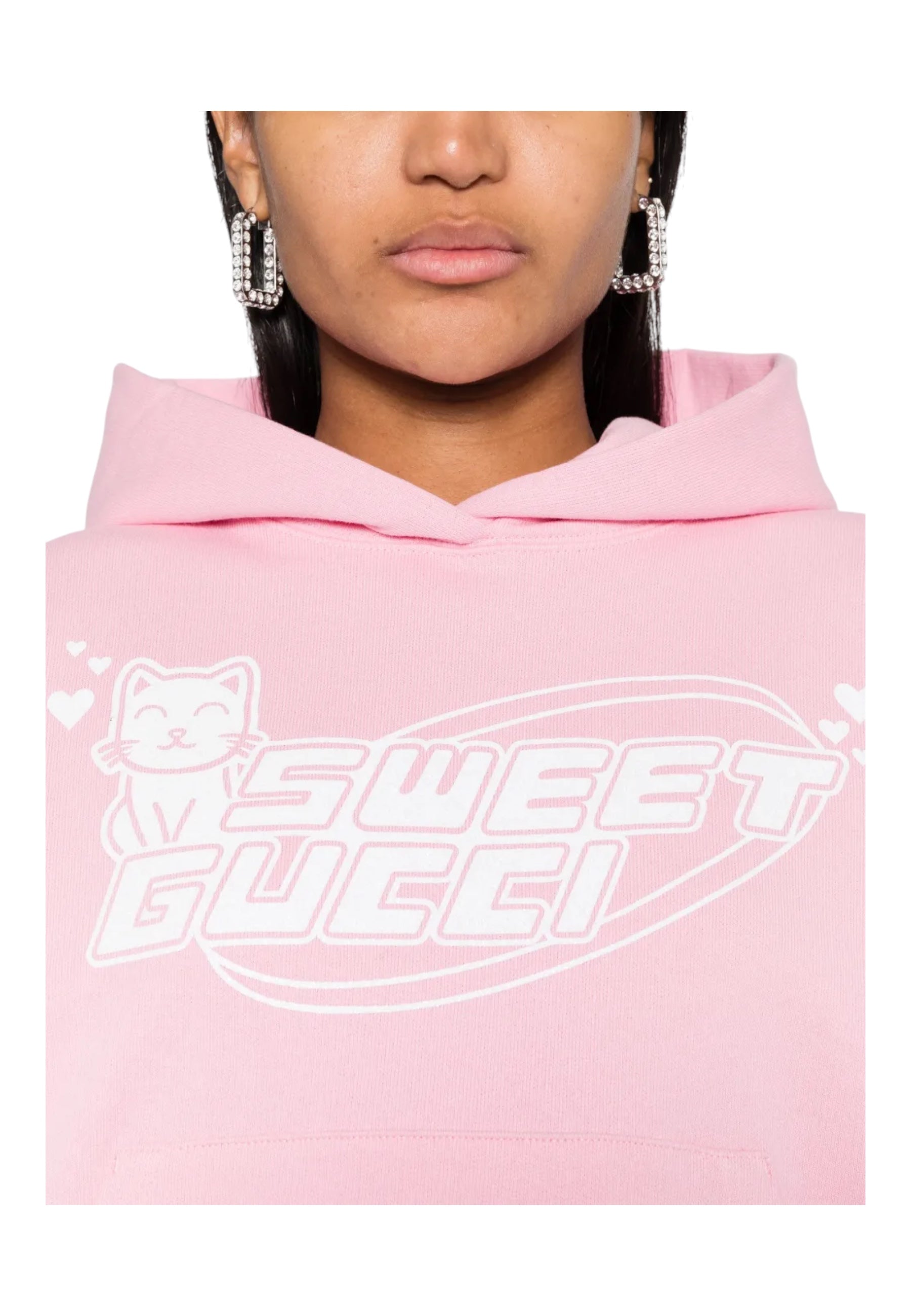 Felpa Donna Gucci Stampa Sweet Gucci