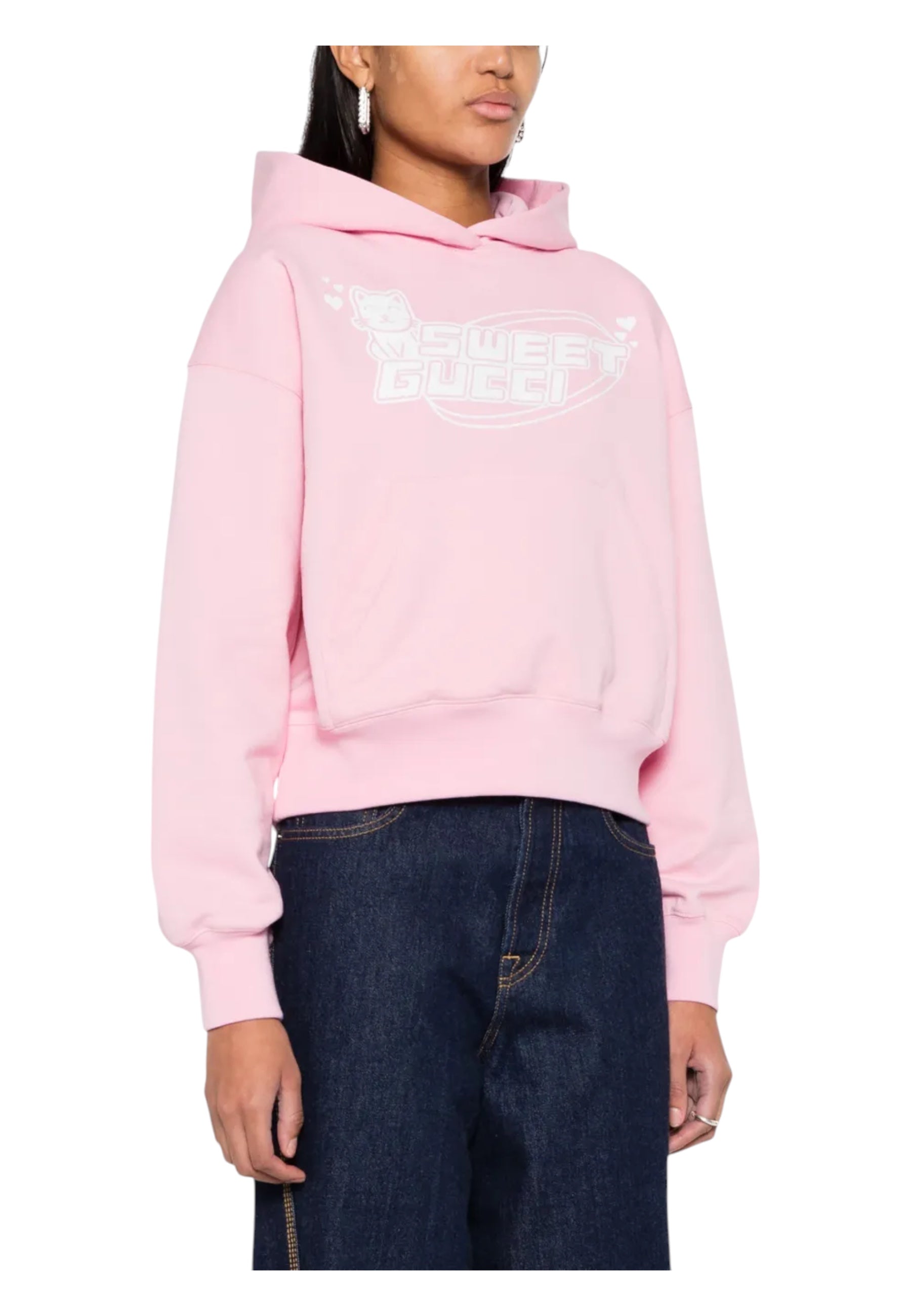 Felpa Donna Gucci Stampa Sweet Gucci
