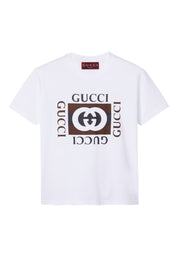 T-shirt Donna Gucci stampa gucci