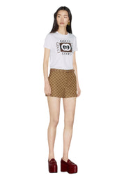 T-shirt Donna Gucci stampa gucci