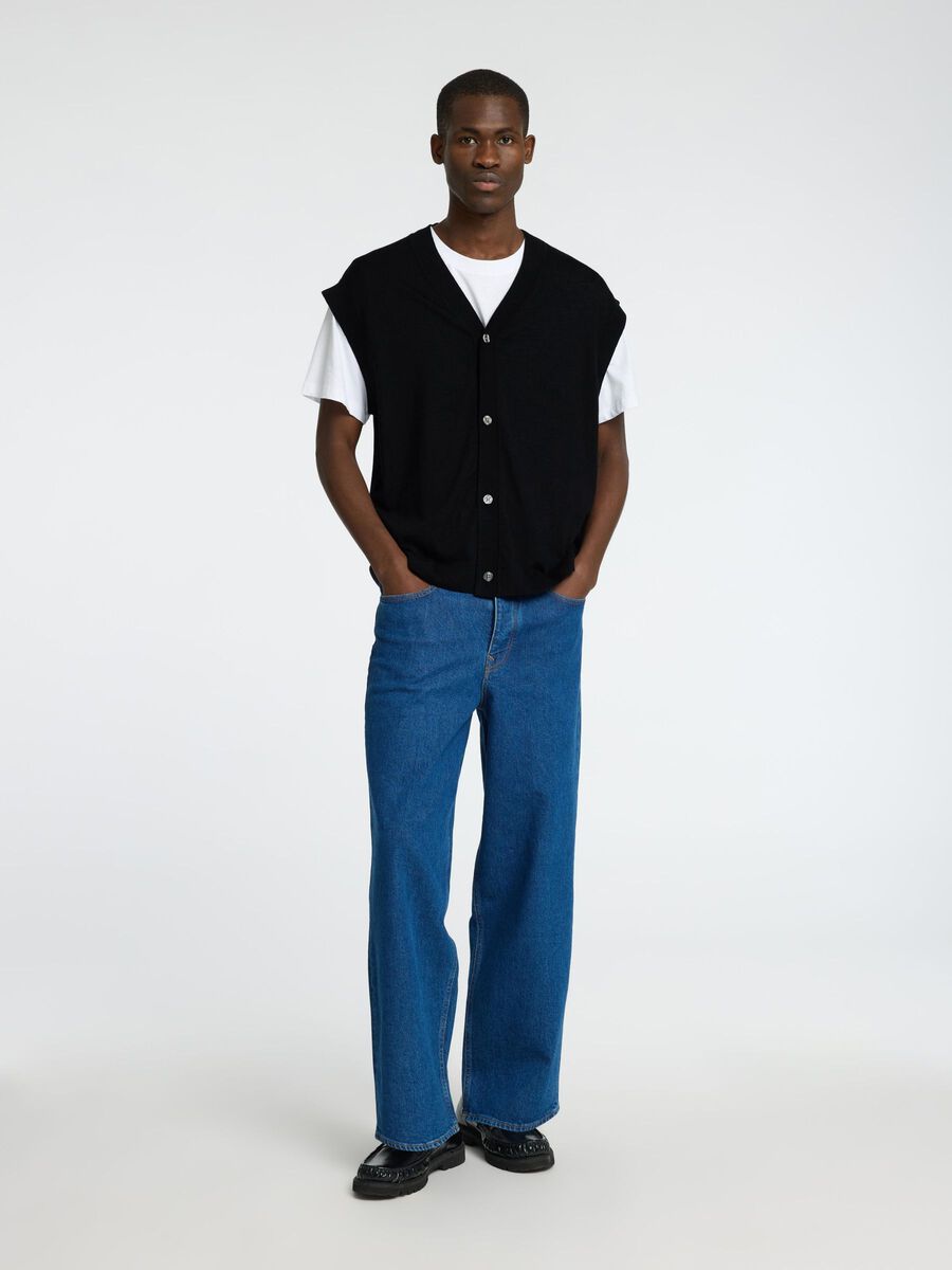Maglia Uomo Selected GILET CON BOTTONI