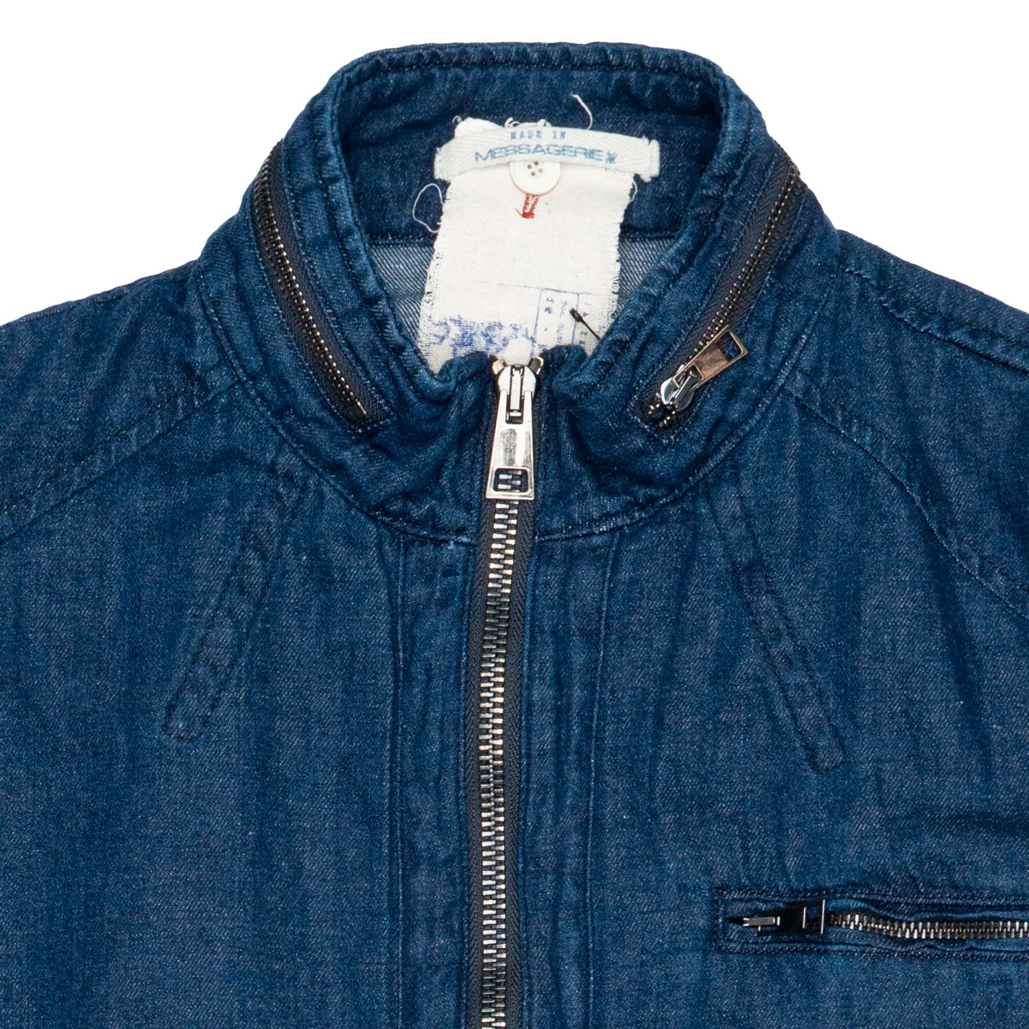 Giubbino Uomo Messagerie Biker Raw