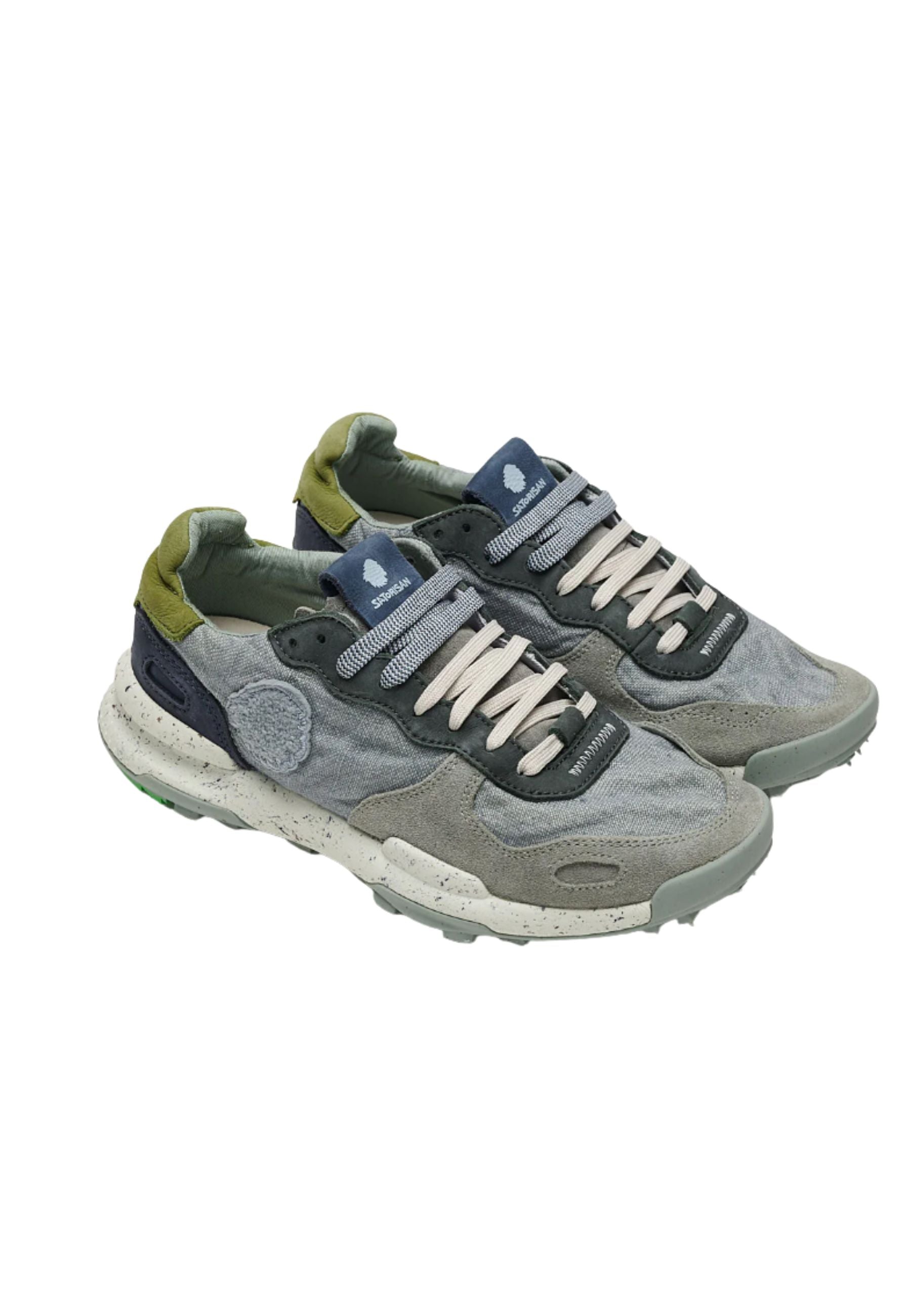 Sneakers Uomo Satorisan Linen Vengri Blue