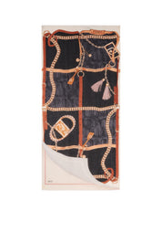 ECS STOLA METALWARE 90X180 Donna Liujo 2a5026t0300-22222 Nero