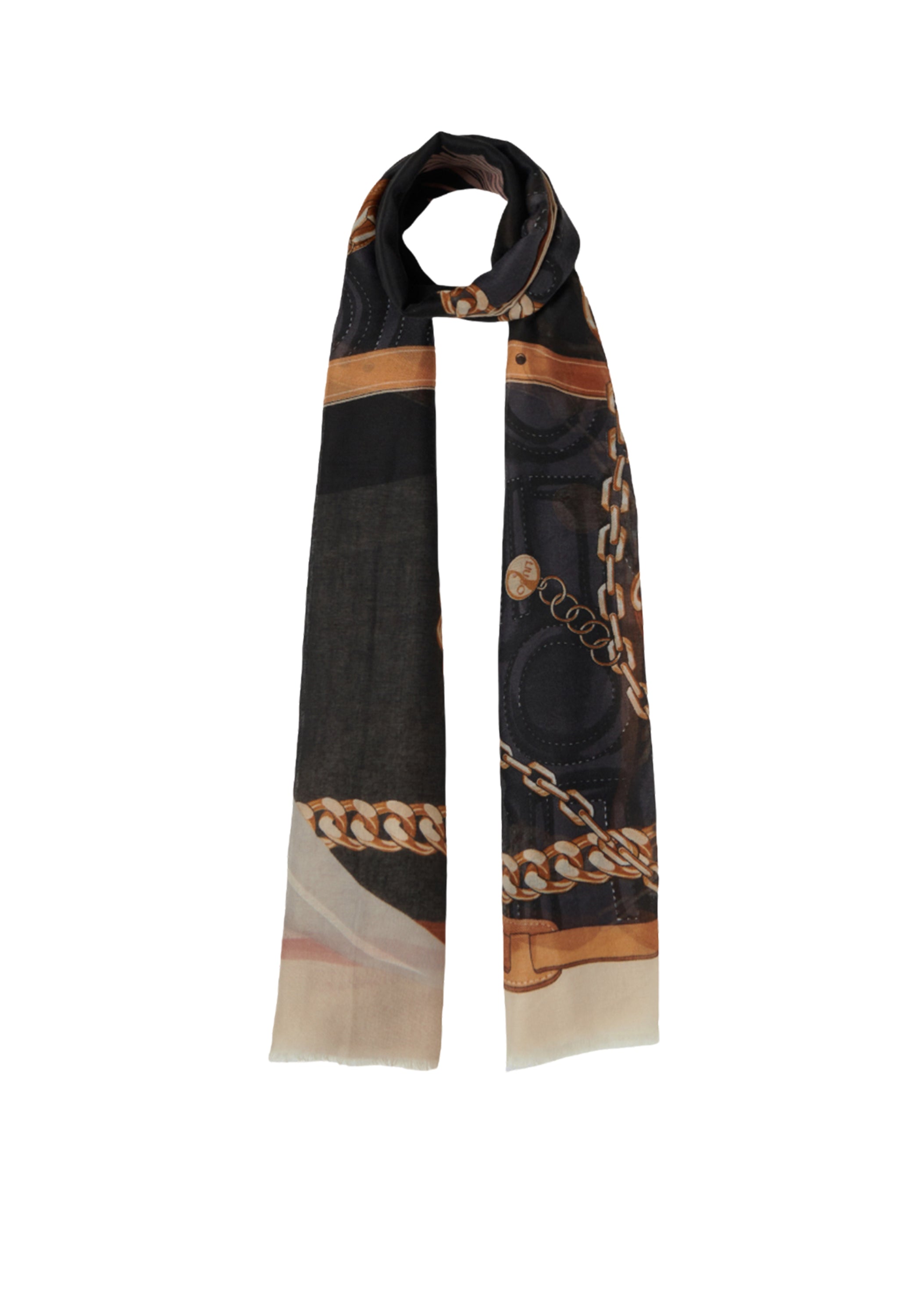ECS STOLA METALWARE 90X180 Donna Liujo 2a5026t0300-22222 Nero