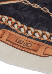 ECS STOLA METALWARE 90X180 Donna Liujo 2a5026t0300-22222 Nero