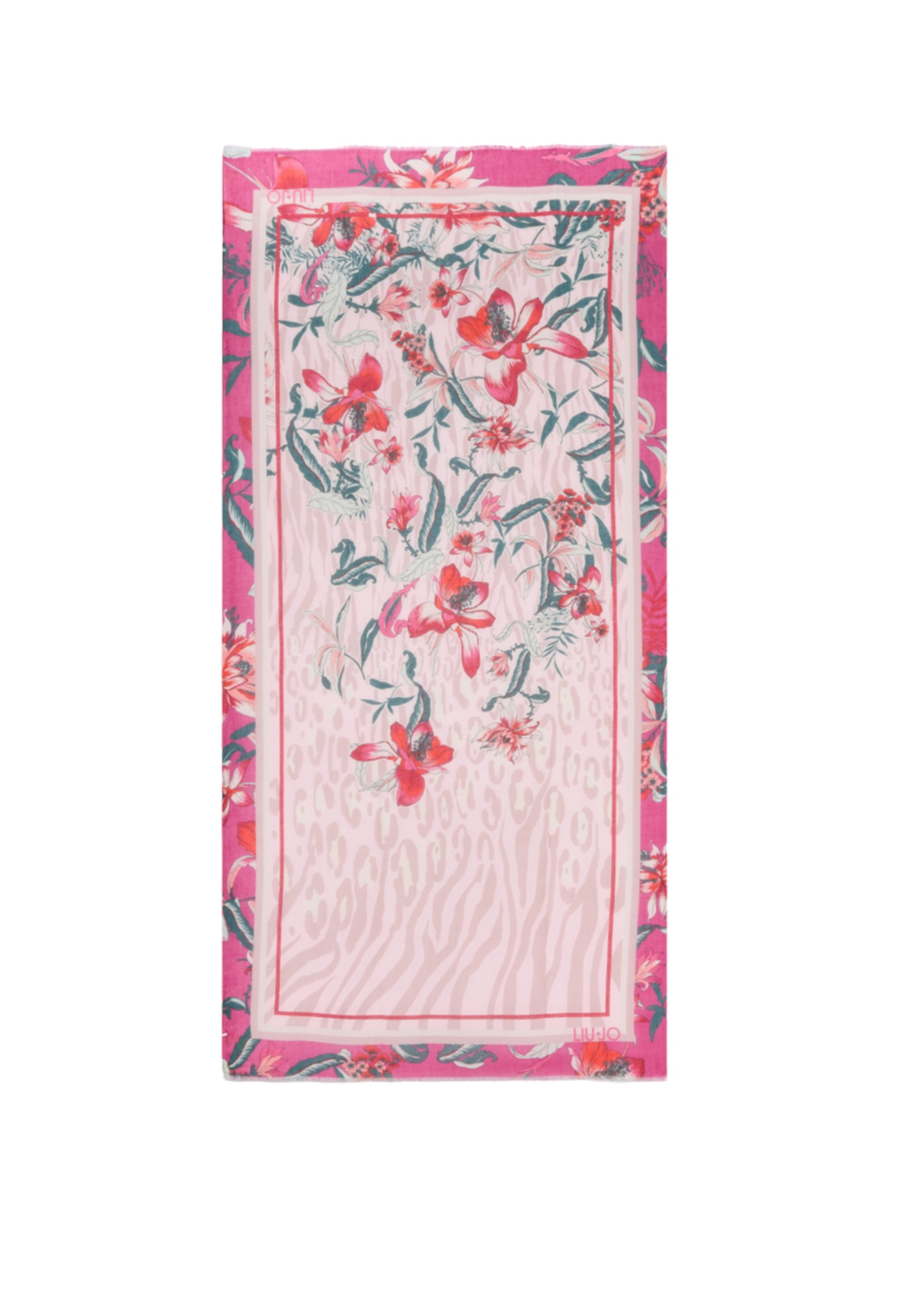 ECS STOLA SUMMER FLOWER 90X180 Donna Liujo 2a5030t0300-00949 Arancione