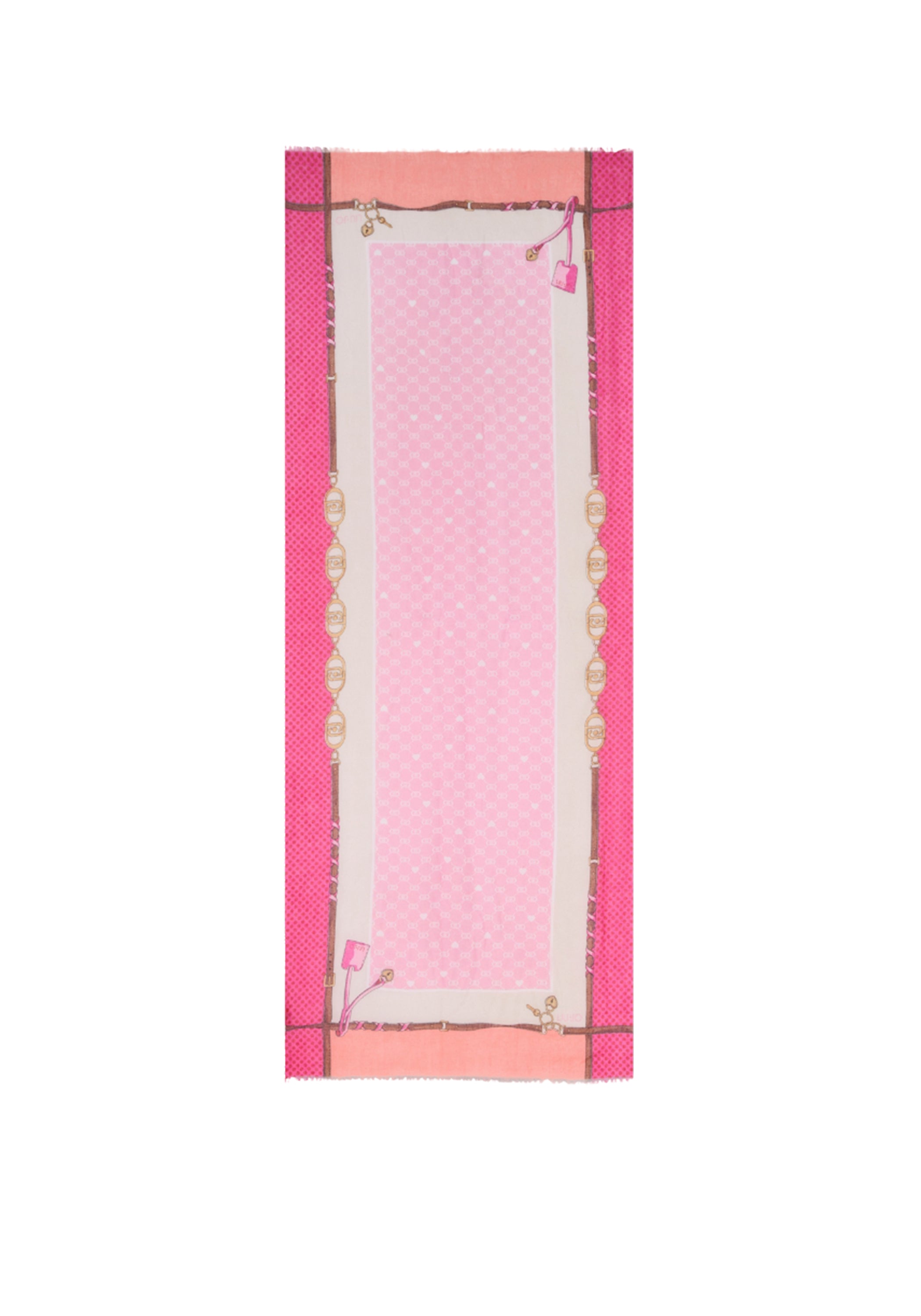 ECS STOLA S.VALENTINO 70X180 Donna Liujo 2a5025t0300-72624 Rosa