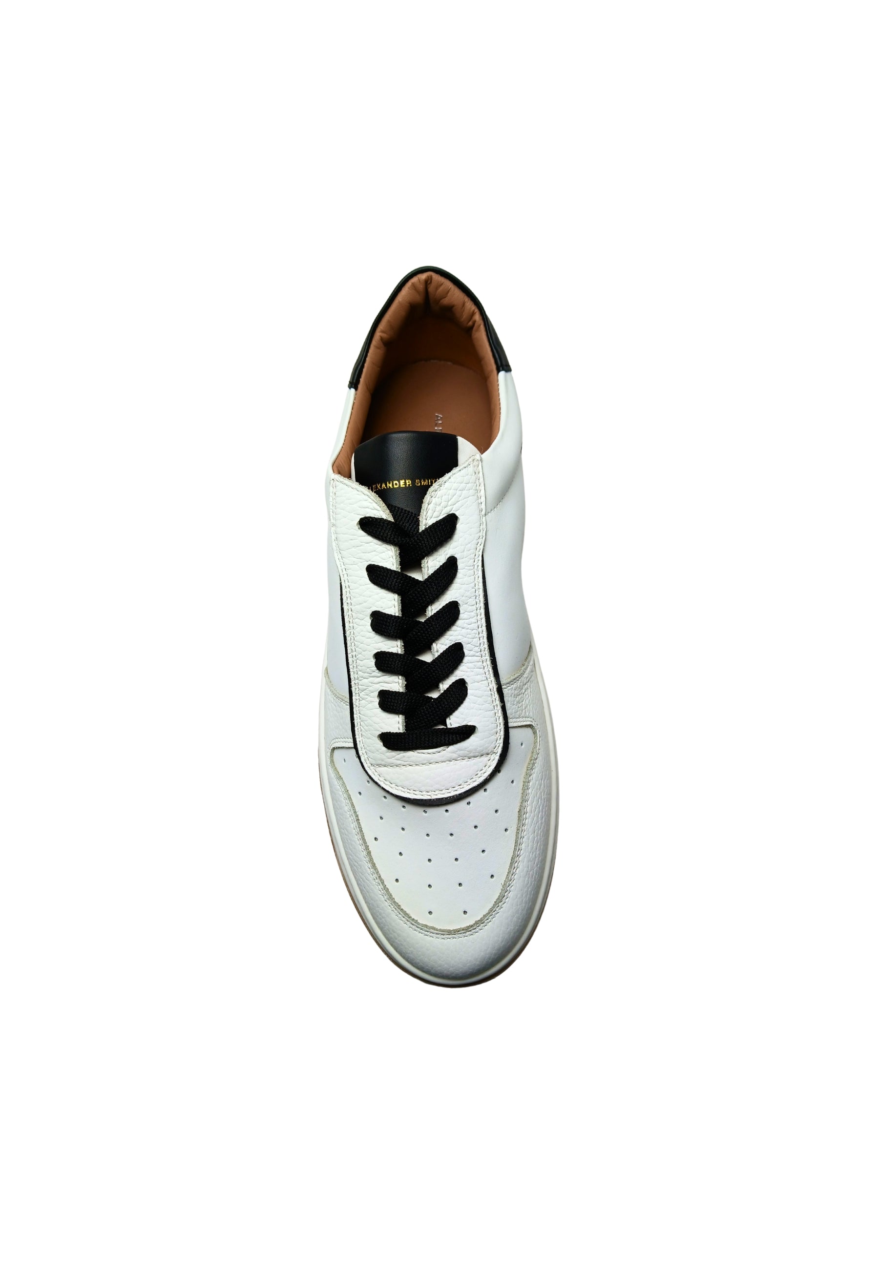 Scarpe Uomo Alexander Smith Sneakers Harrow Man-White black