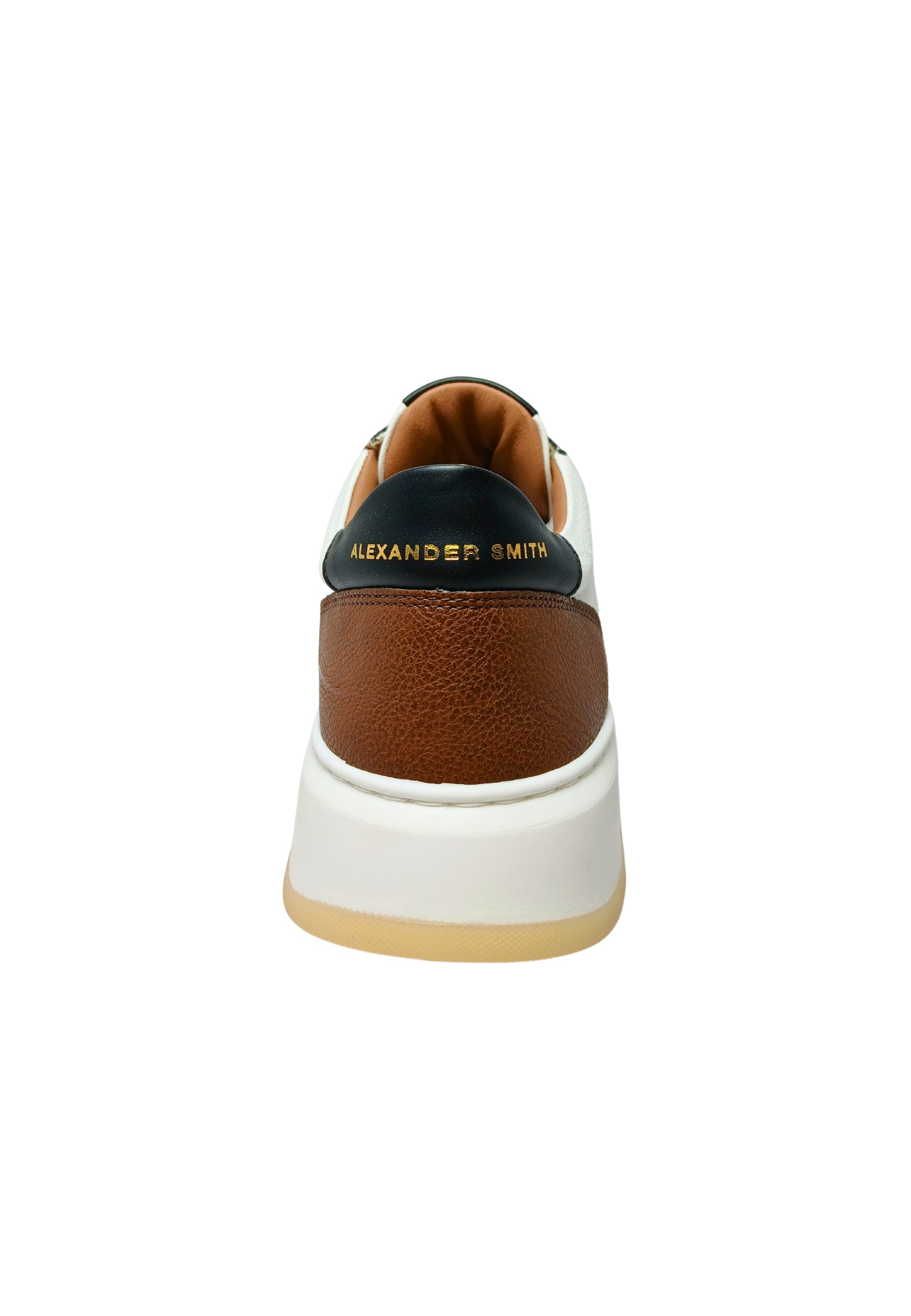 Scarpe Uomo Alexander Smith Sneakers Harrow Man cognac-white