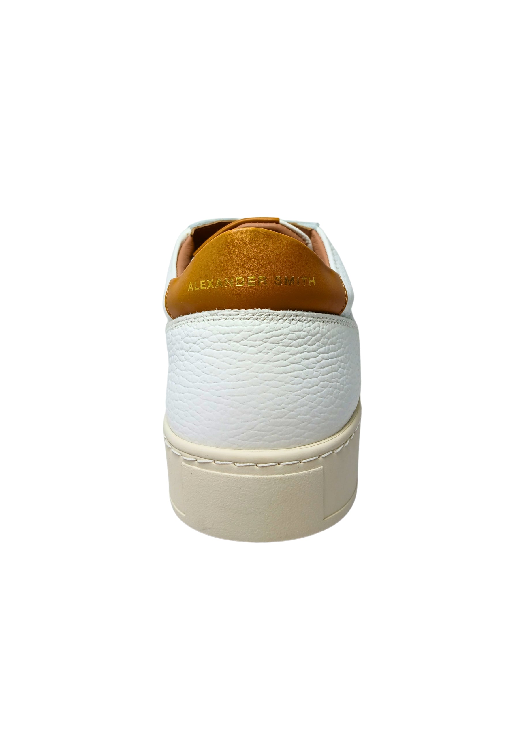 Scarpe Uomo Alexander Smith Sneakers Cambridge Man-White Cognac