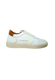Scarpe Uomo Alexander Smith Sneakers Cambridge Man-White Cognac