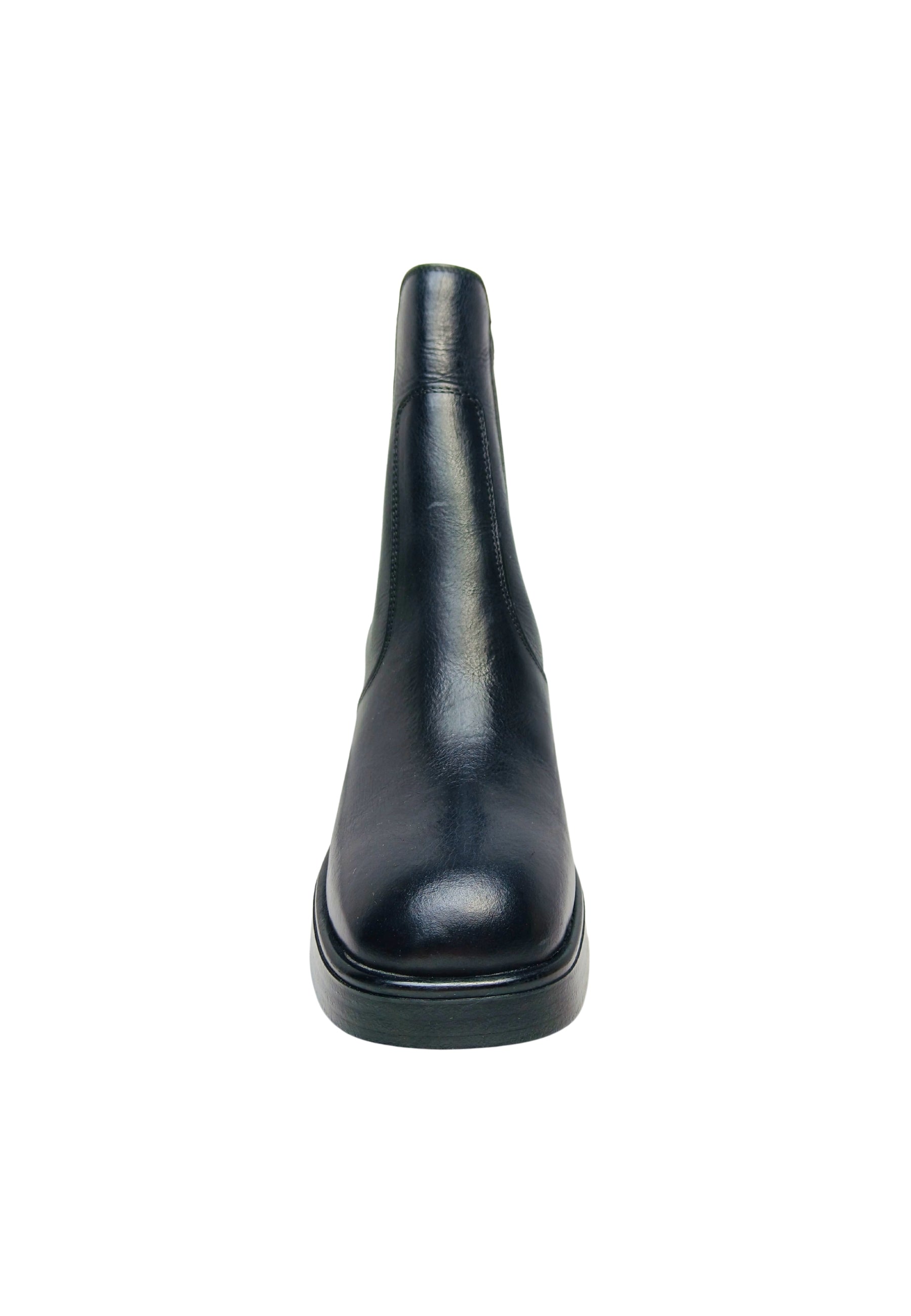 Scarpe Donna Fabbrica Dei Colli Stivaletto in pelle con fasce elastiche laterali e tacco.