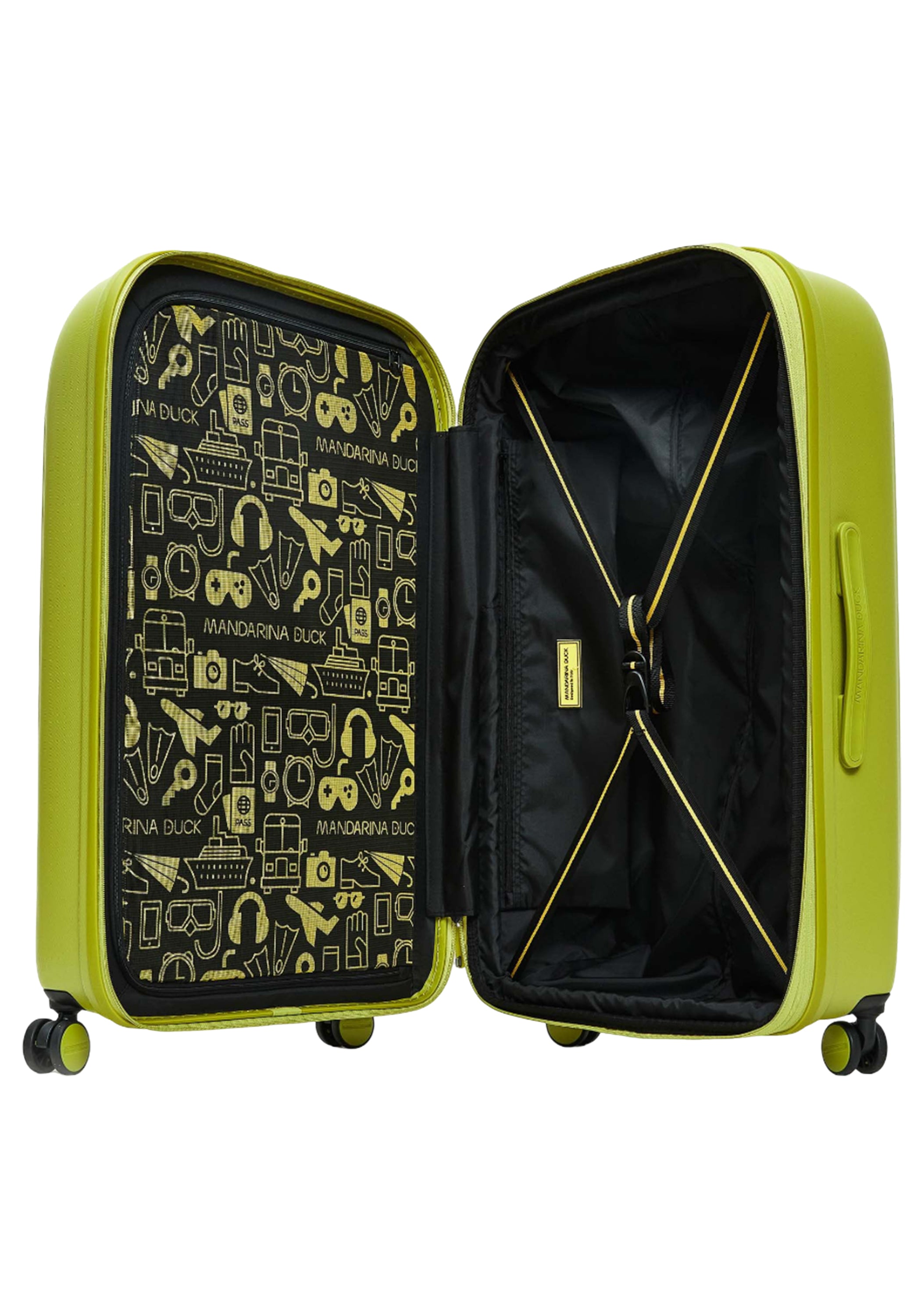 Trolley Donna mandarina duck P10SZV33-A67 Verde