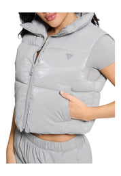 Smanicato crop Donna Guess Activewear