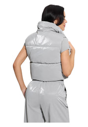 Smanicato crop Donna Guess Activewear