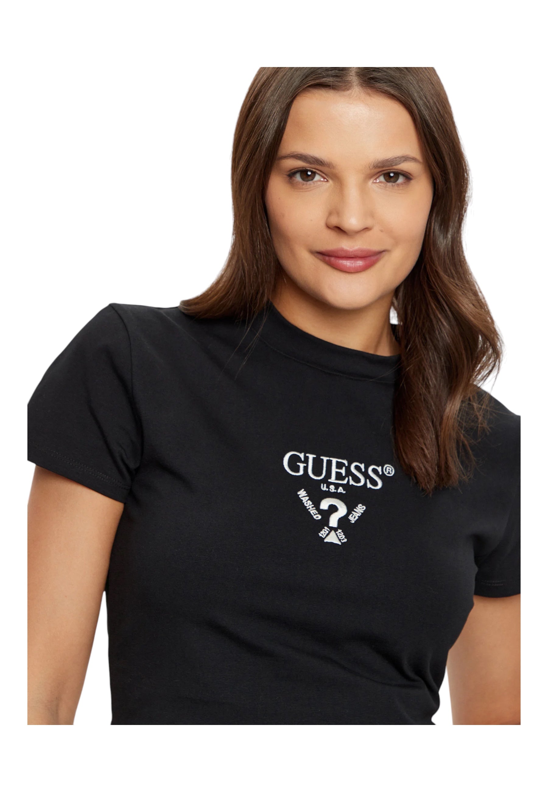 T-shirt Donna Guess Activewear Boxy Fit