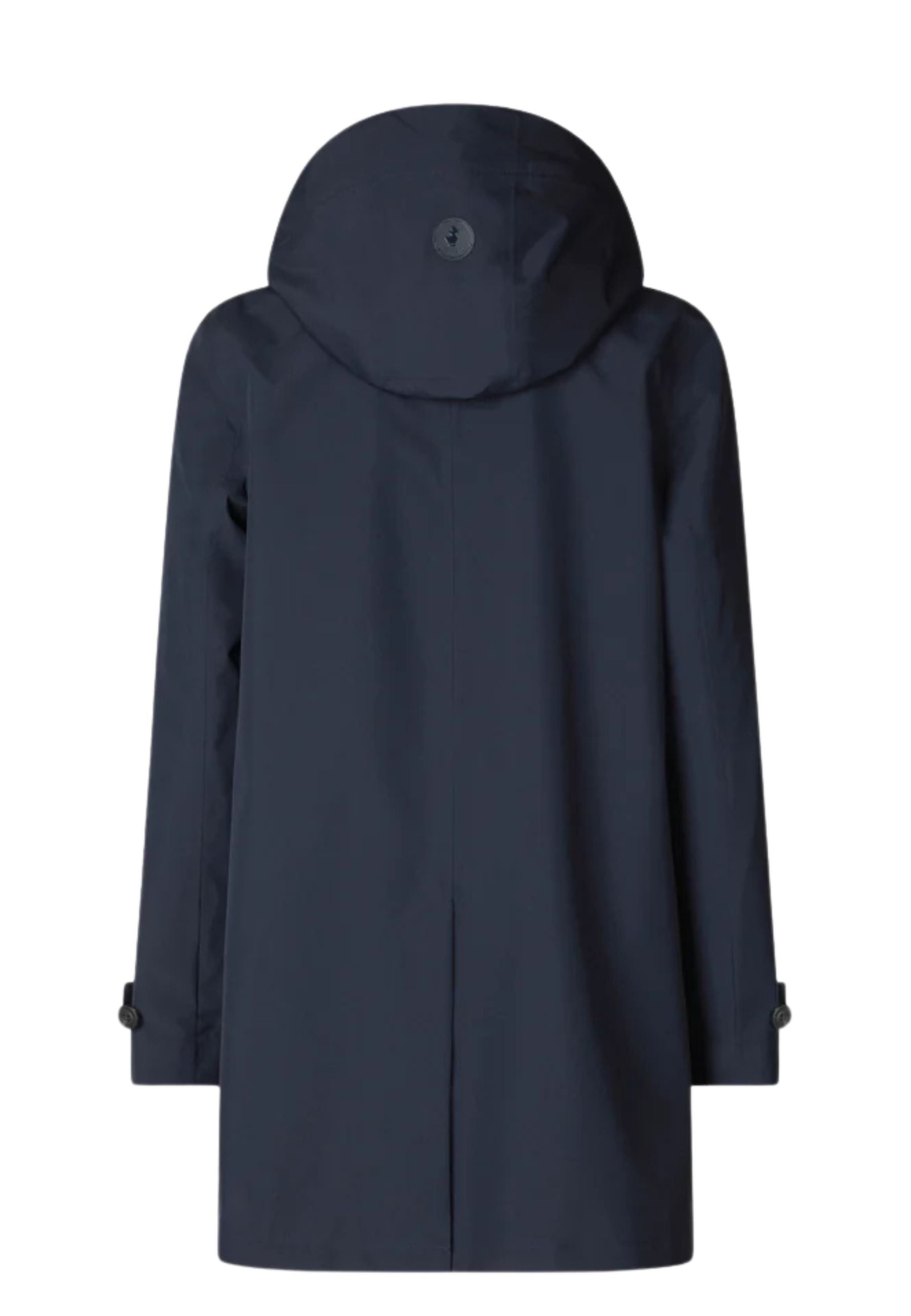 Impermiabile con cappuccio Donna Save the Duck April Blue Black