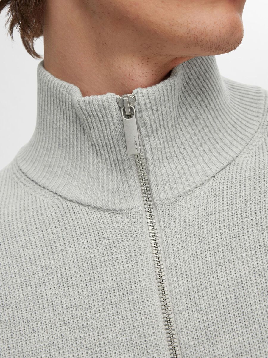 Giacca Maglia con Zip Uomo Selected Slhdane