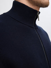 Giacca Maglia con Zip Uomo Selected Slhdane