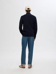Giacca Maglia con Zip Uomo Selected Slhdane
