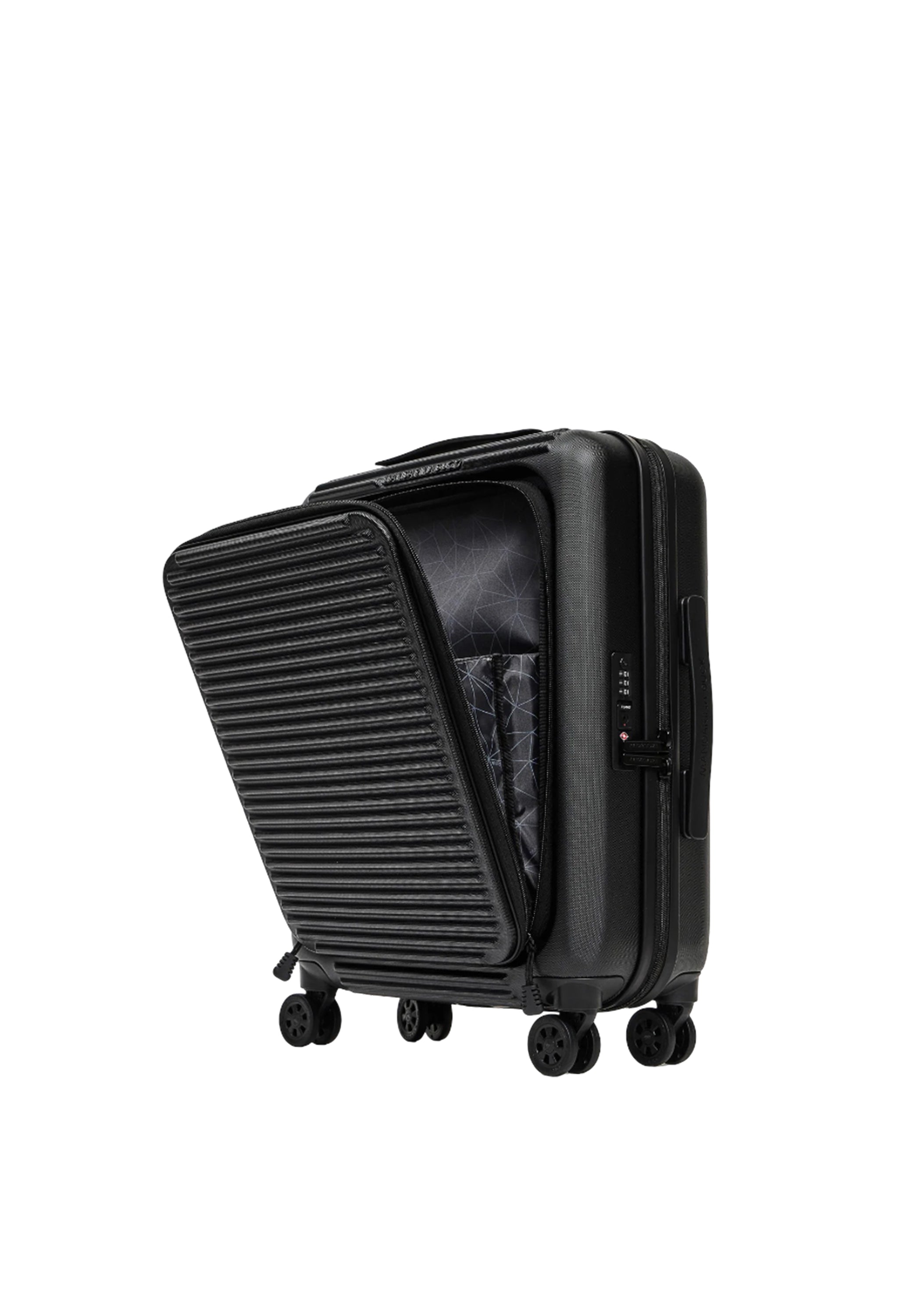 Trolley Donna mandarina duck P10FSV22-651 Nero