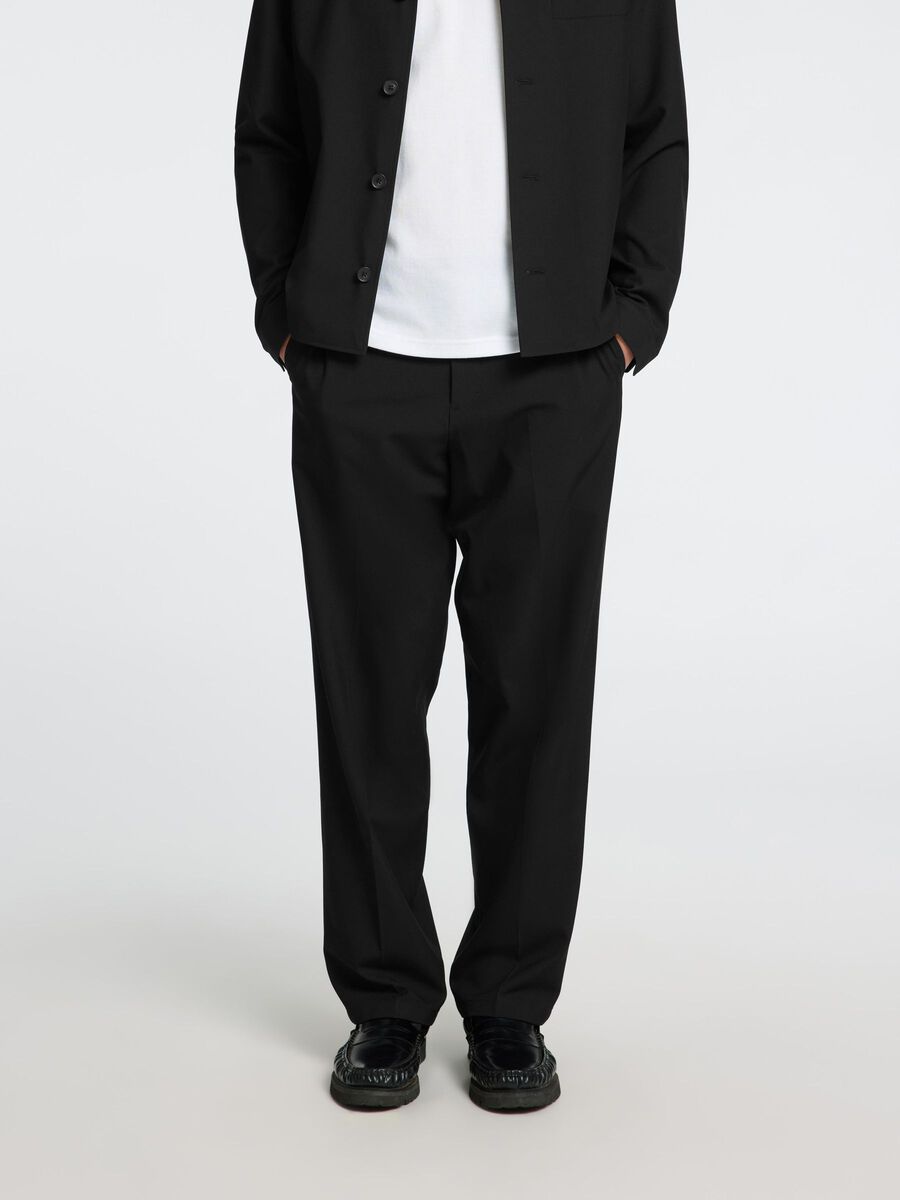 Pantaloni Linea Baggy Uomo Selected Robert Black