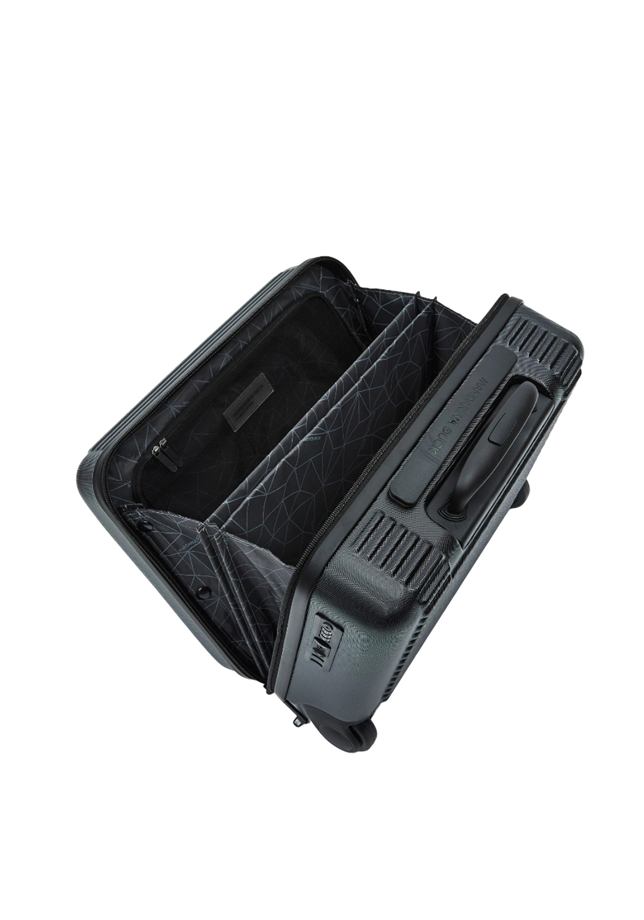 Trolley Donna mandarina duck P10FSV26-651 Nero