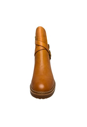 Scarpe Donna Carmela Stivale Anfibio Botin Piel Camel