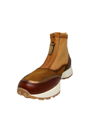 Scarpe Donna Carmela Sneakers a stivaletto Botin Tex. Camel