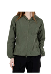 Giacca con cappuccio Donna Save the Duck Stella Thyme Green