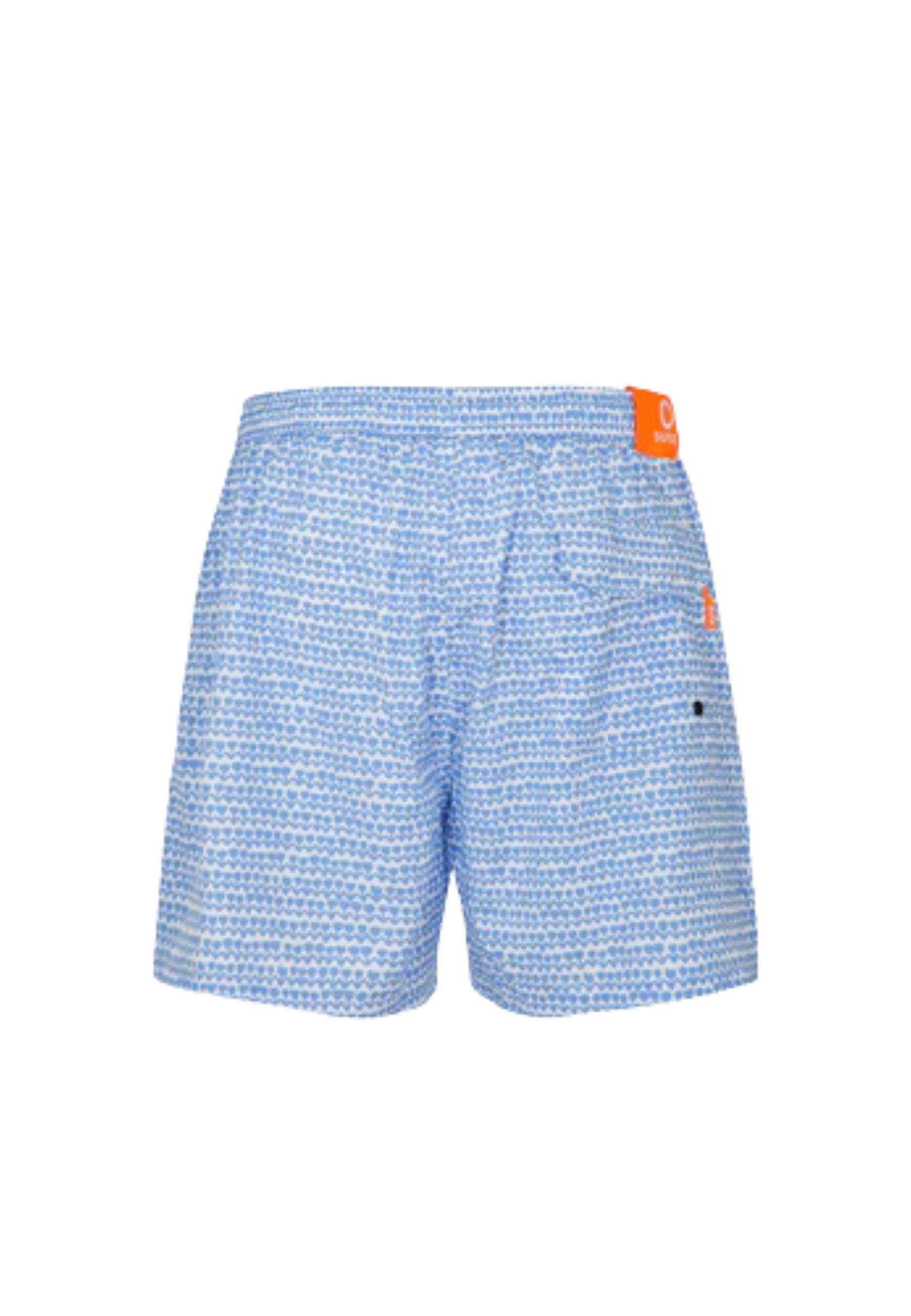Costume Boxer Uomo Suns Capri Flow Line Blu