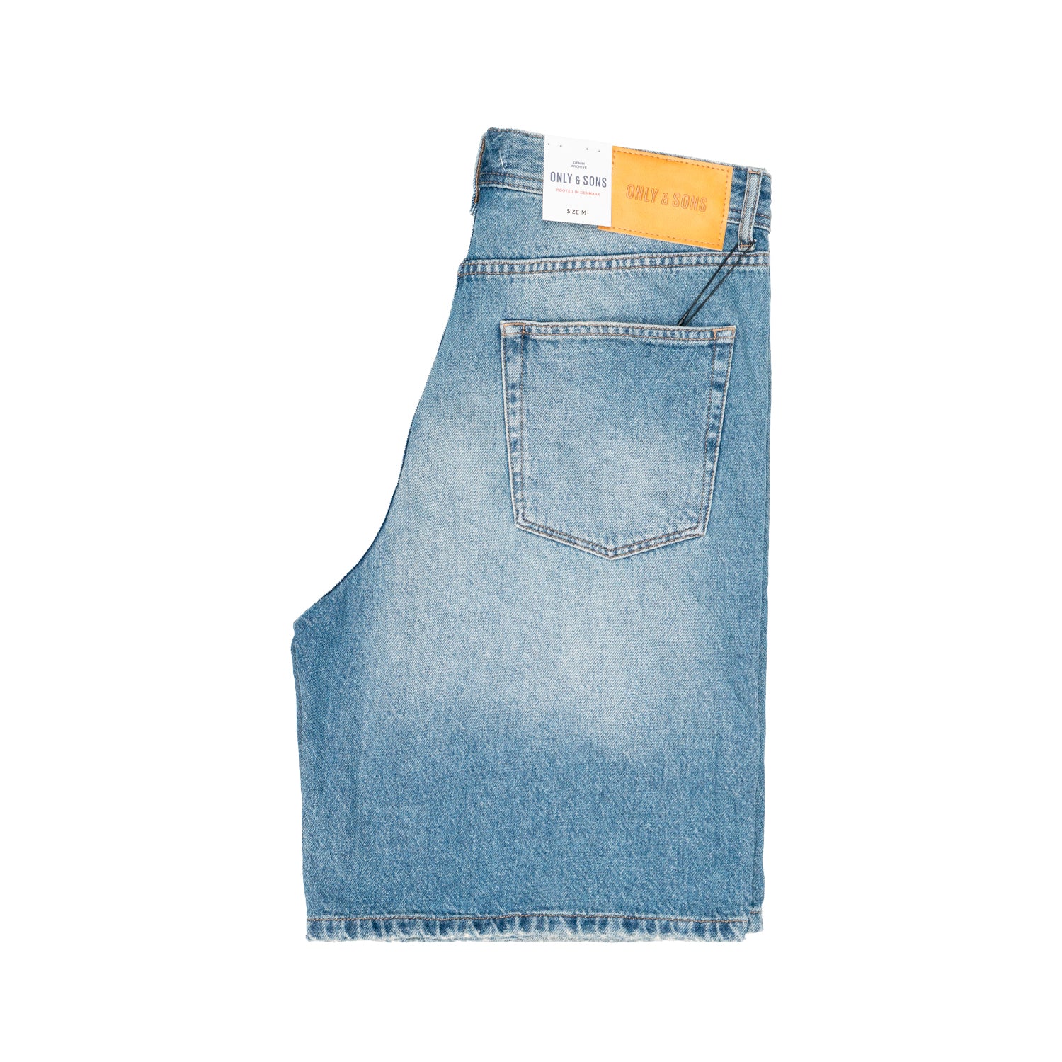Bermuda Uomo Only e Sons ONSFADE Vita media Loose Fit Medium Blue Denim