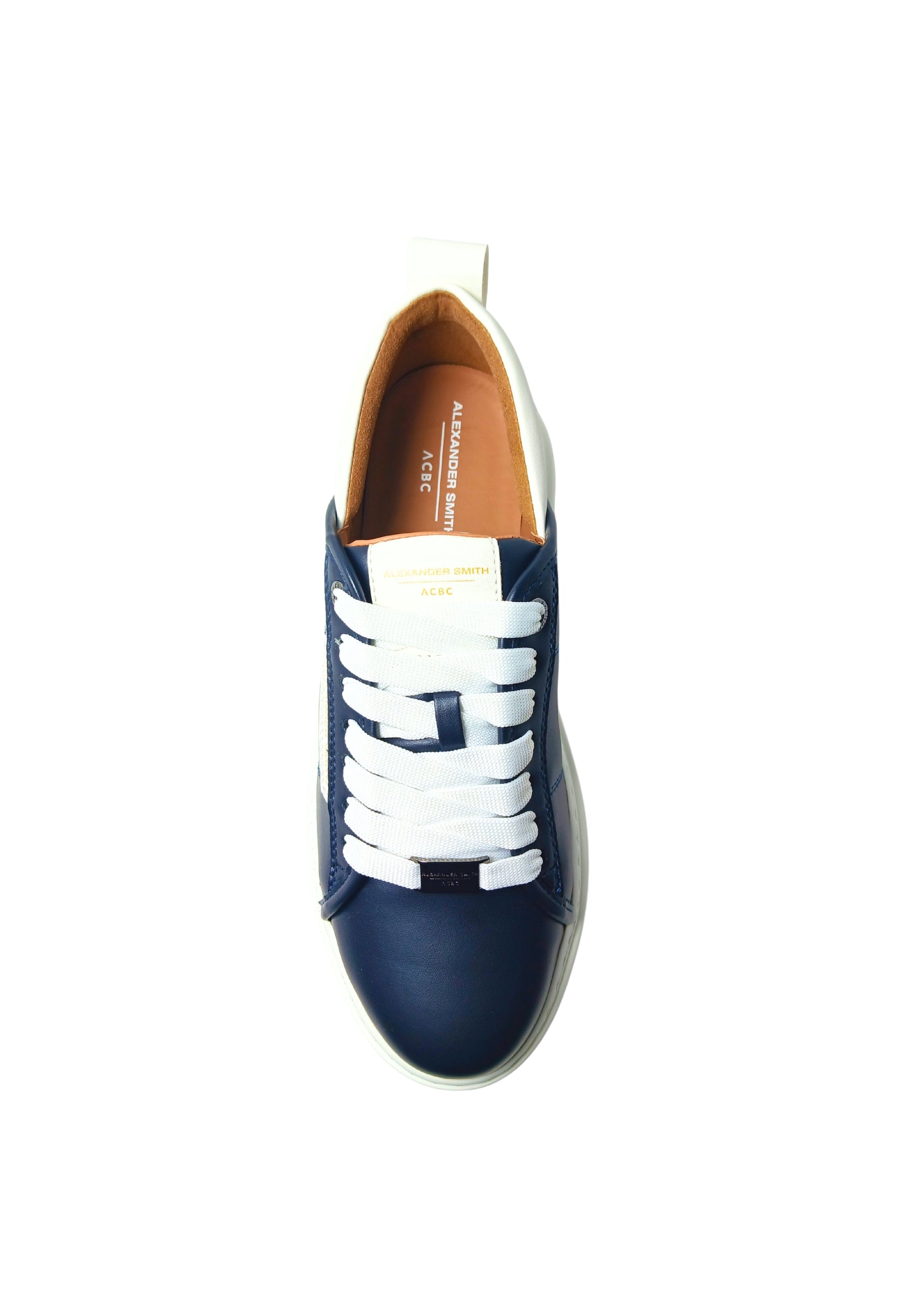 Scarpe Uomo Alexander Smith Sneakers Eco-Wembley Man, color Blue White