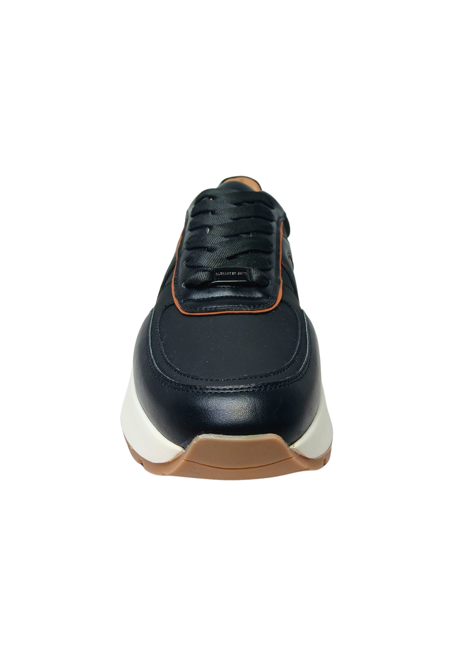 Scarpe Uomo Alexander Smith Sneakers Hyde Man Black Cognac