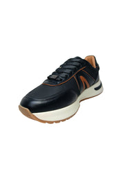 Scarpe Uomo Alexander Smith Sneakers Hyde Man Black Cognac