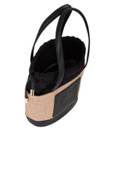 Borsa a spalla Donna V 73 Shopping CAT Naturale Nero