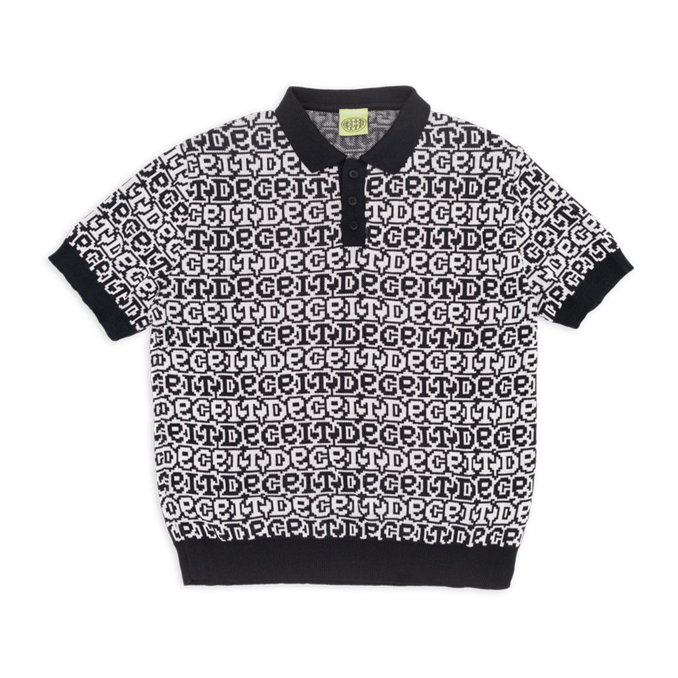 Polo Deceit Snake Jacquard Polo