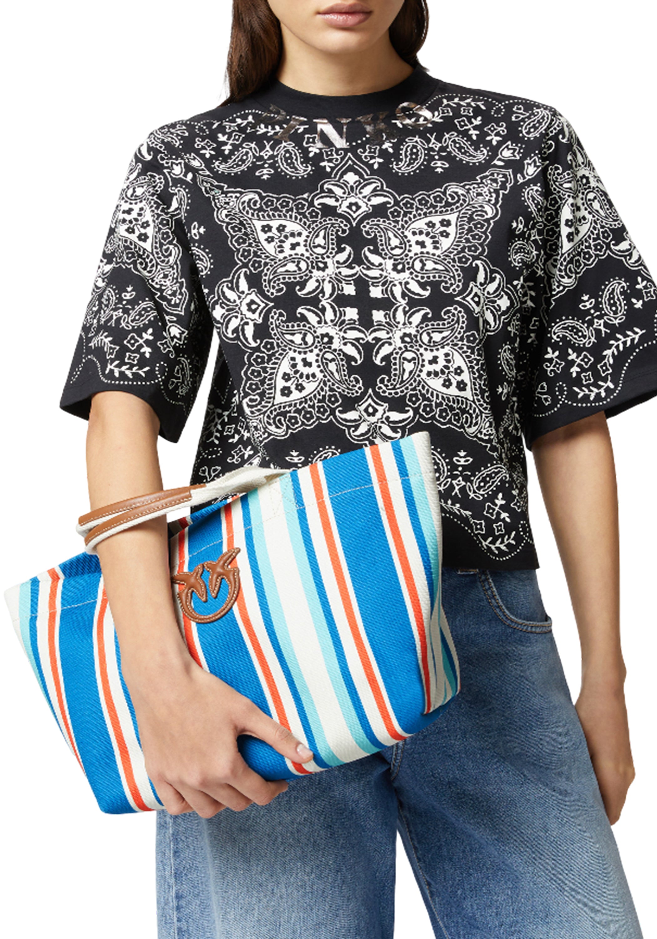 Borsa Donna Pinko 104753A2G5-AE7Q Multicolore