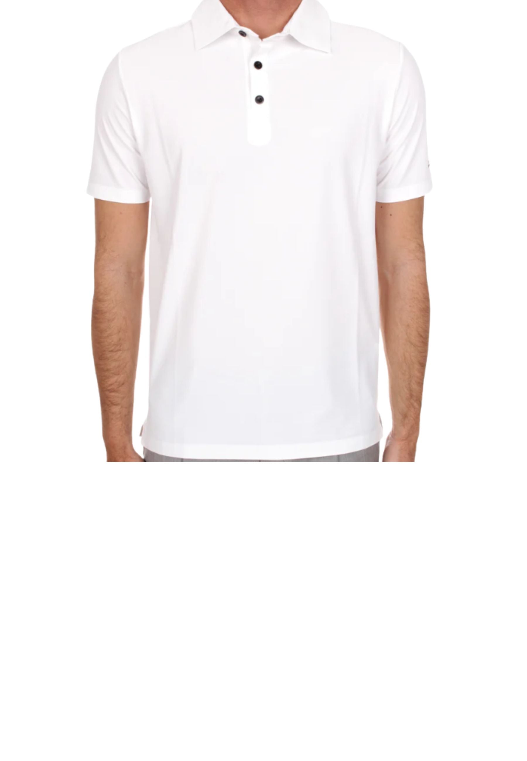 Polo Manica Corta Uomo Heskimo Bianco