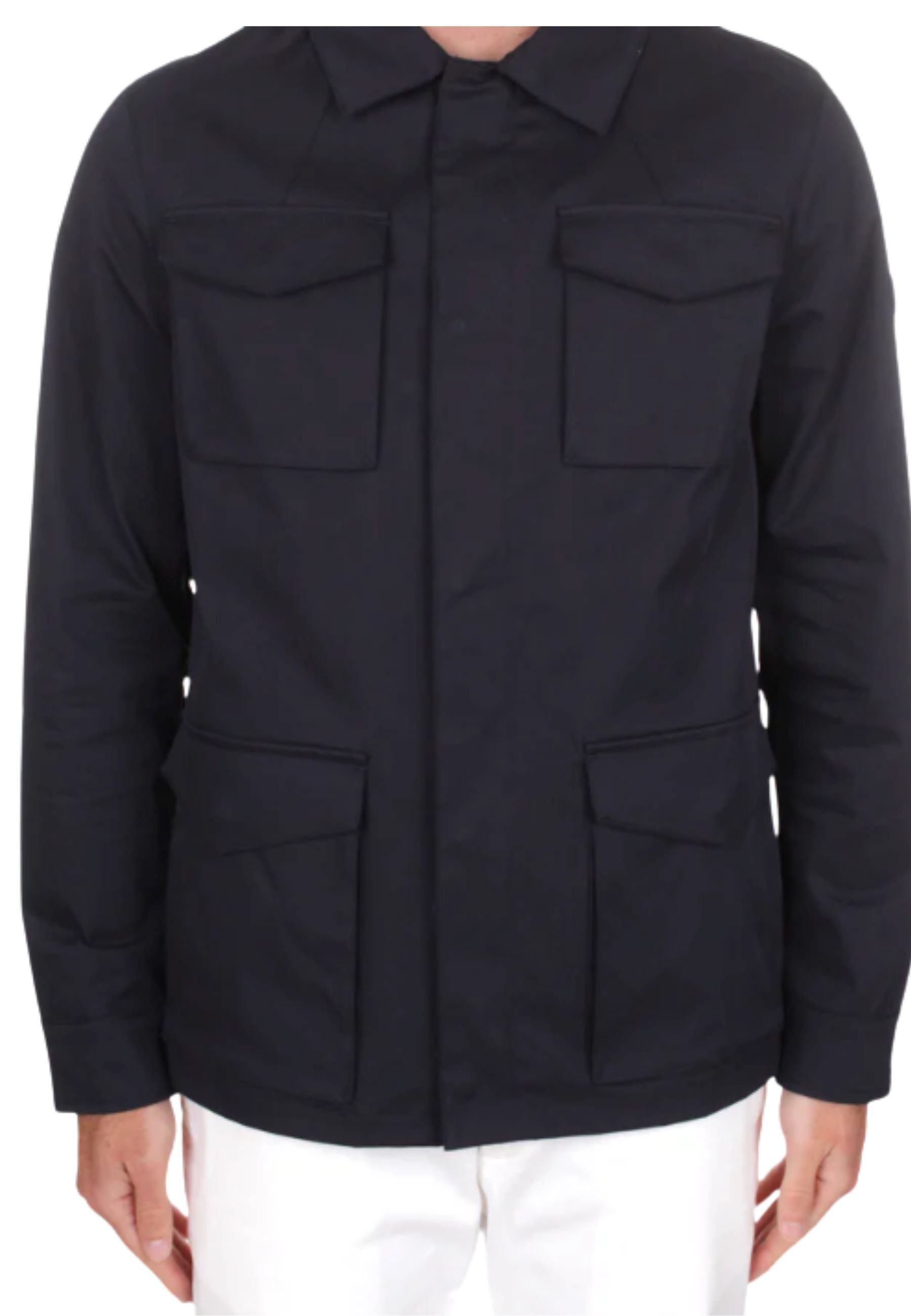 Giubbino Uomo Heskimo field jacket Blu