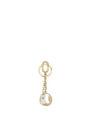 CRYSTAL KEYRING BEAR Donna furla wr00796mes000-1704s Bianco